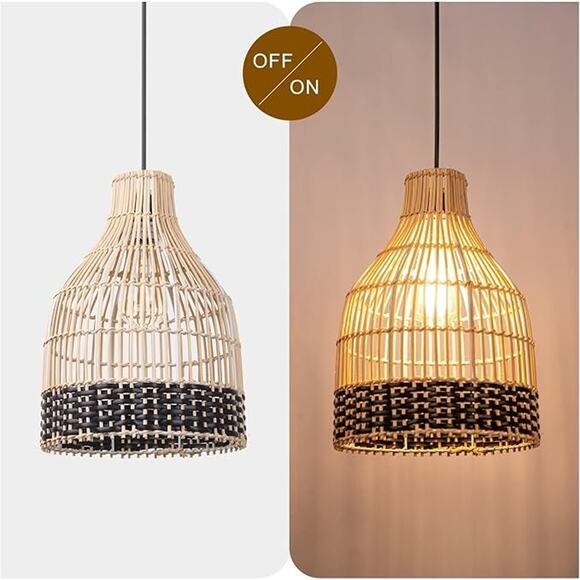 Amazon Other - Wicker Rattan Pendant Light